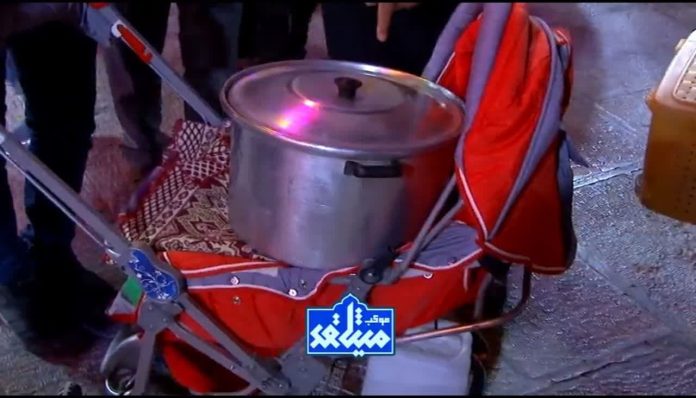 یک دیگ بچه خوشمزه