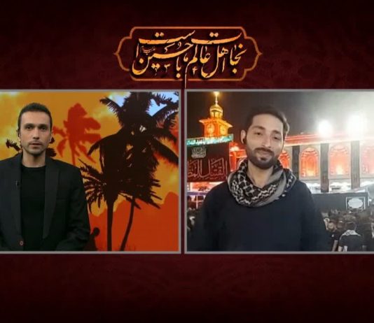 اربعین 1401 | توصیف جاده کربلا از مقابل حرم امام حسین در شب اربعین توصیف جاده کربلا از مقابل حرم امام حسین در شب اربعین