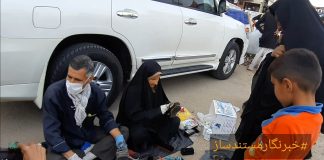 گزارش مستند اربعین 98 | زن و شوهر واکسی در نجف زن و شوهر واکسی در نجف